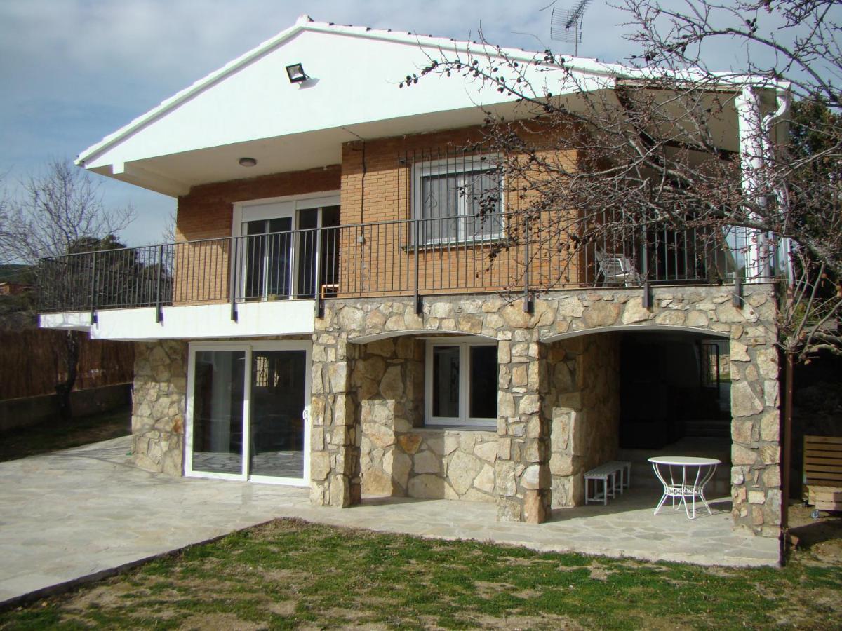 Chalet Con Piscina Y Bbq Para 10 Personas San Martin de Valdeiglesias Exterior photo